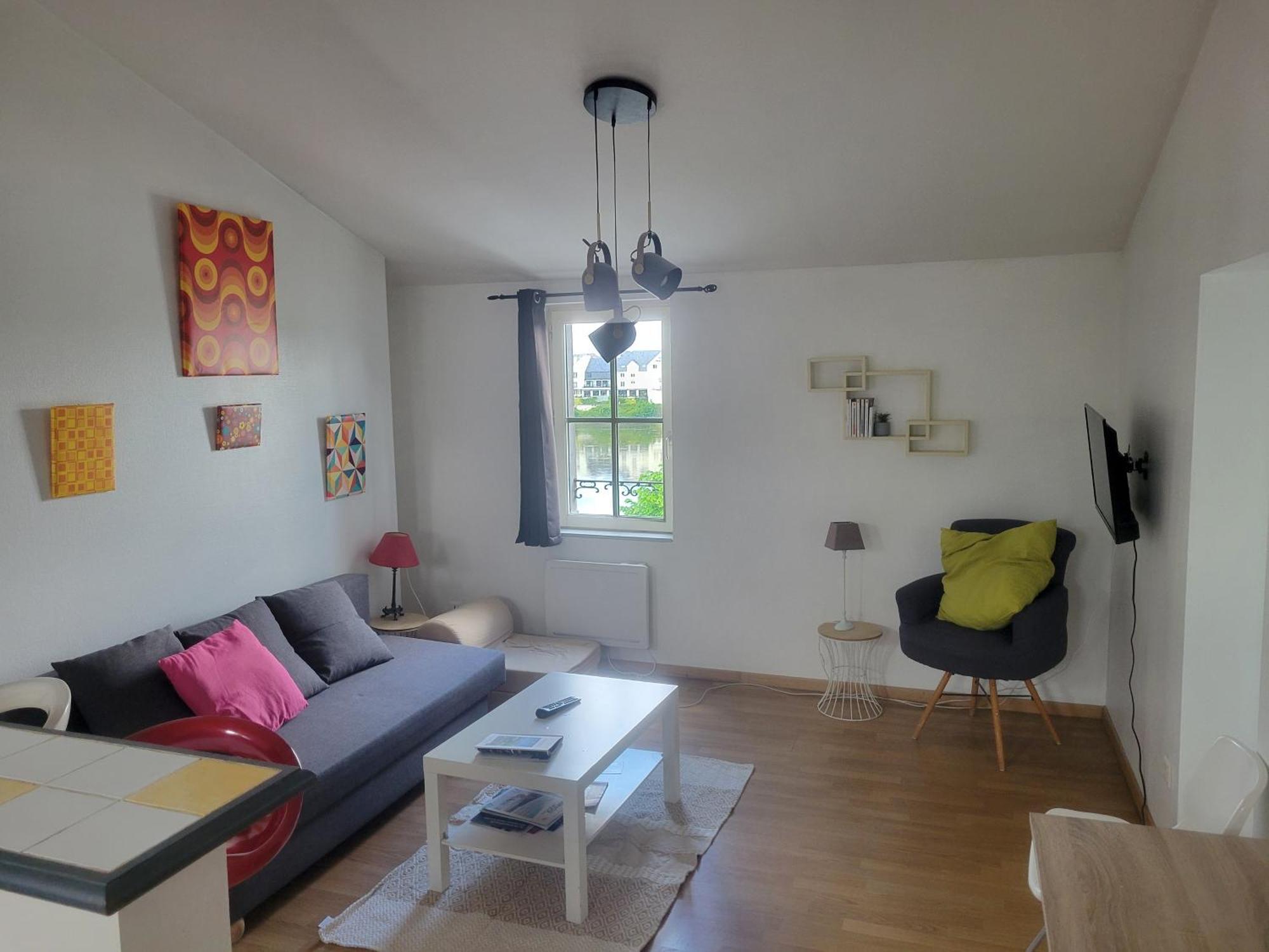 Ferienwohnung T2 Vue Sur Loire Local Velo Saumur Exterior foto